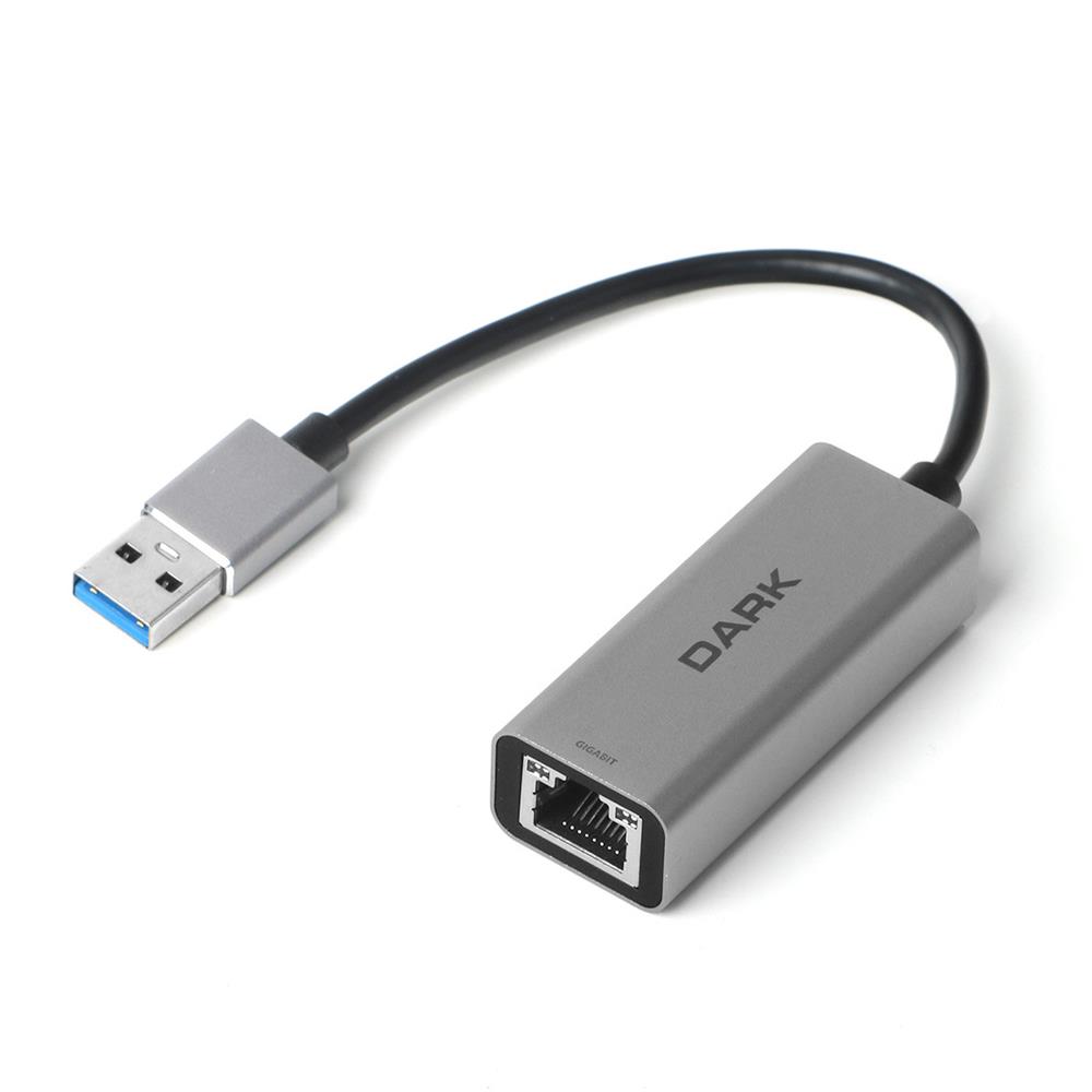Dark DK-AC-U3GL3 USB 3.0 Type-A 10-100-1000 Gigabit LAN Ethernet Adaptör
