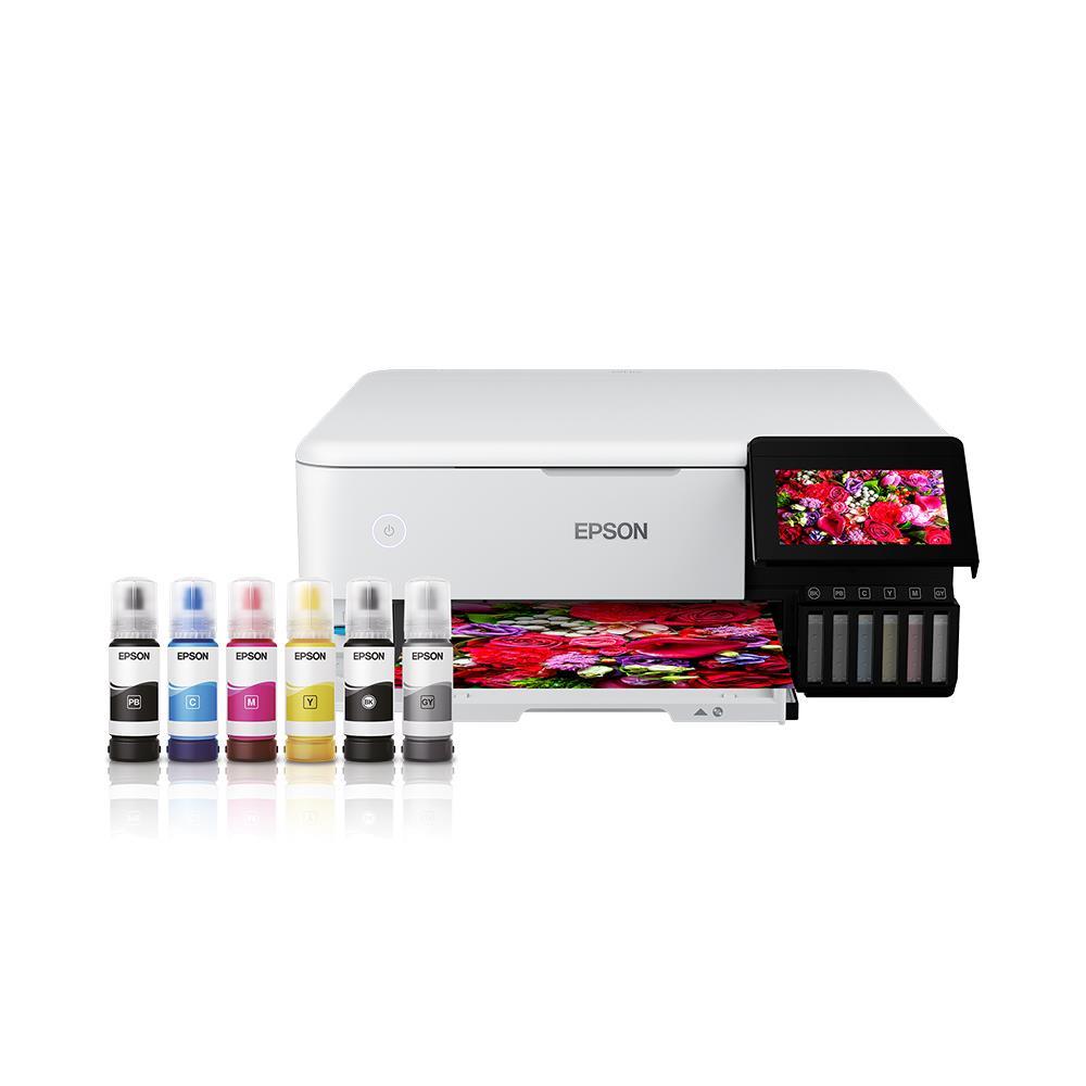 Epson L8160 MEA Yazıcı-Tarayıcı-Fotokopi Renkli Mürekkep Tanlı Yazıcı (6 RENK)