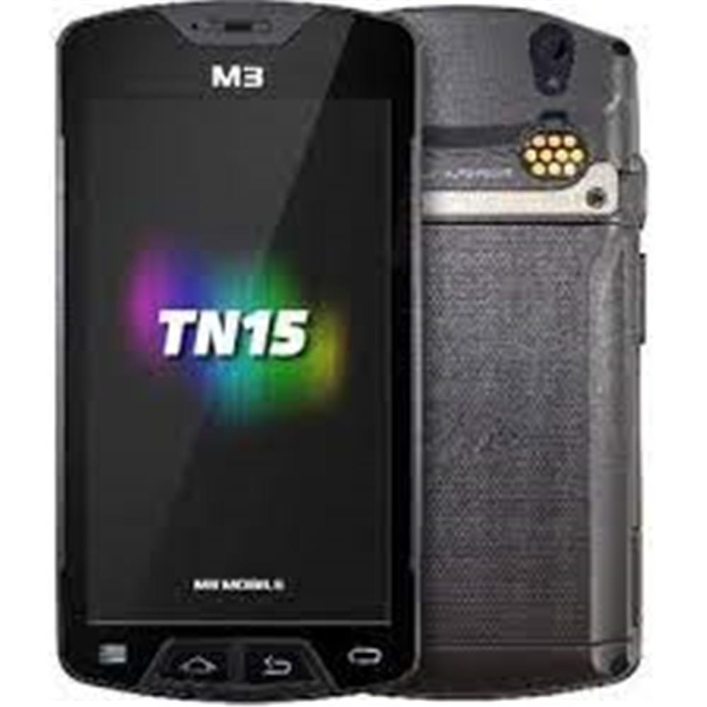 M3 Mobile TN15 10 GMS 2D Scanner,BT, GPS,NFS 4 GB Ram 64GB And.El Terminali Data only Sim kartlı