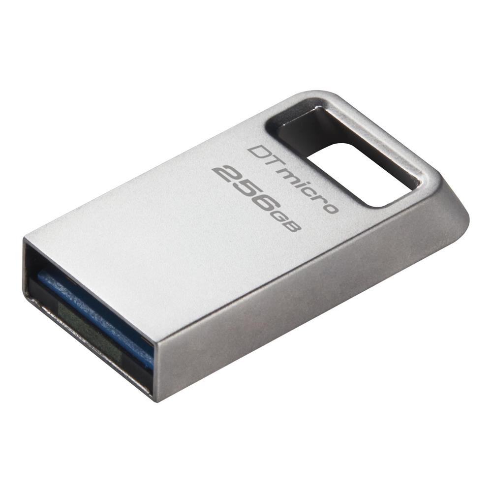 Kingston DTMC3G2-256GB DataTraveler Micro 200MB-s Metal USB 3.2 Gen 1 Flash Bellek 