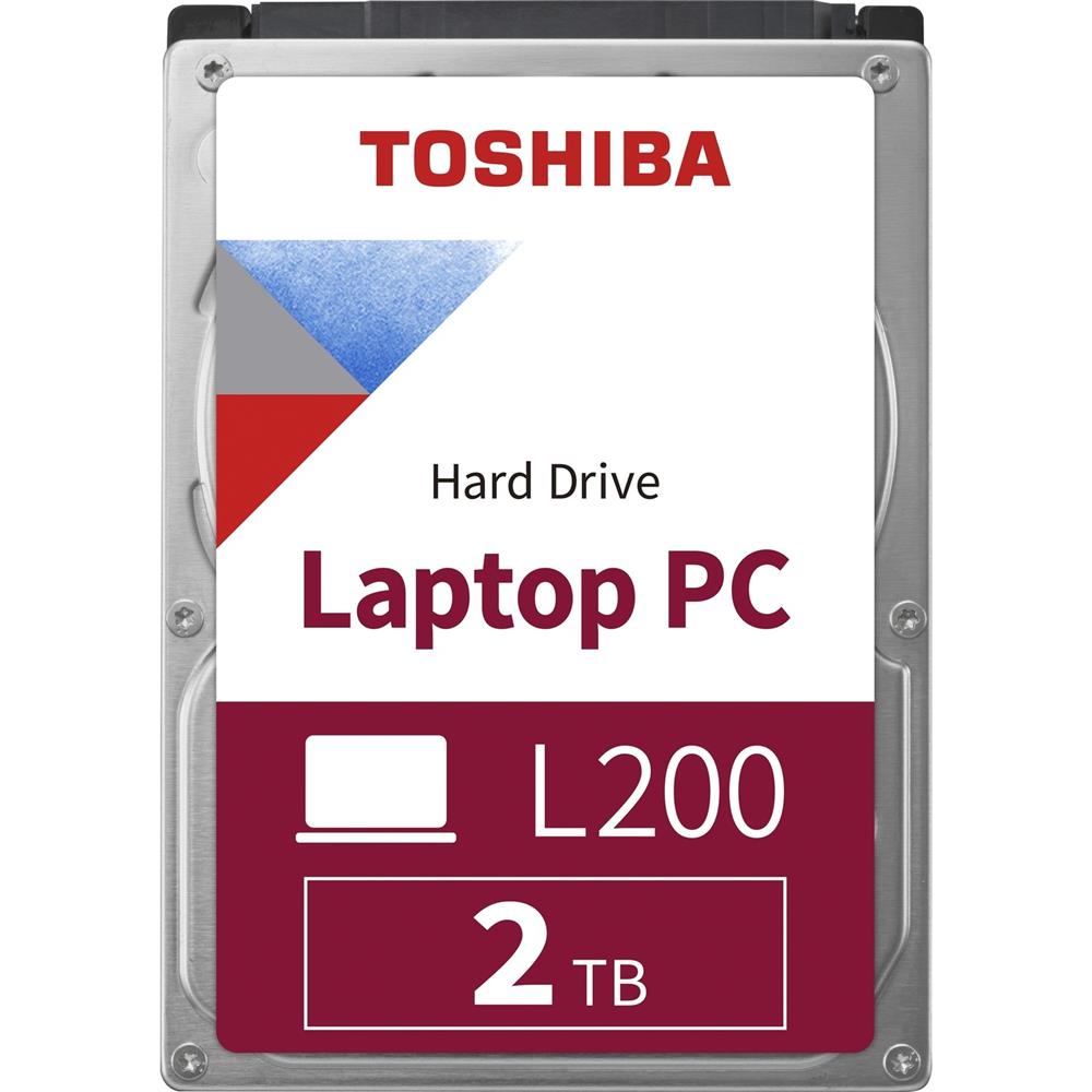 Toshiba 2TB 2.5" L200 5400RPM 128MB HDWL120UZSVA Notebook Harddisk