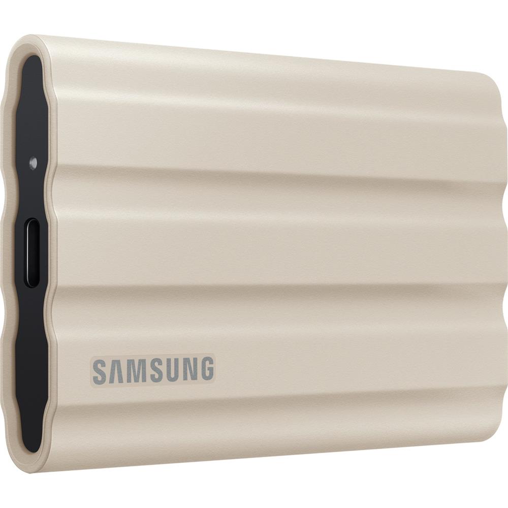 Samsung 1TB T7 Shield USB 3.2 Bej (Okuma 1050MB - Yazma 1000MB) MU-PE1T0K-WW Harici SSD