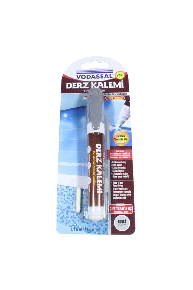 Vodaseal Derz Kalemi Gri Su Bazlı Kokusuz   