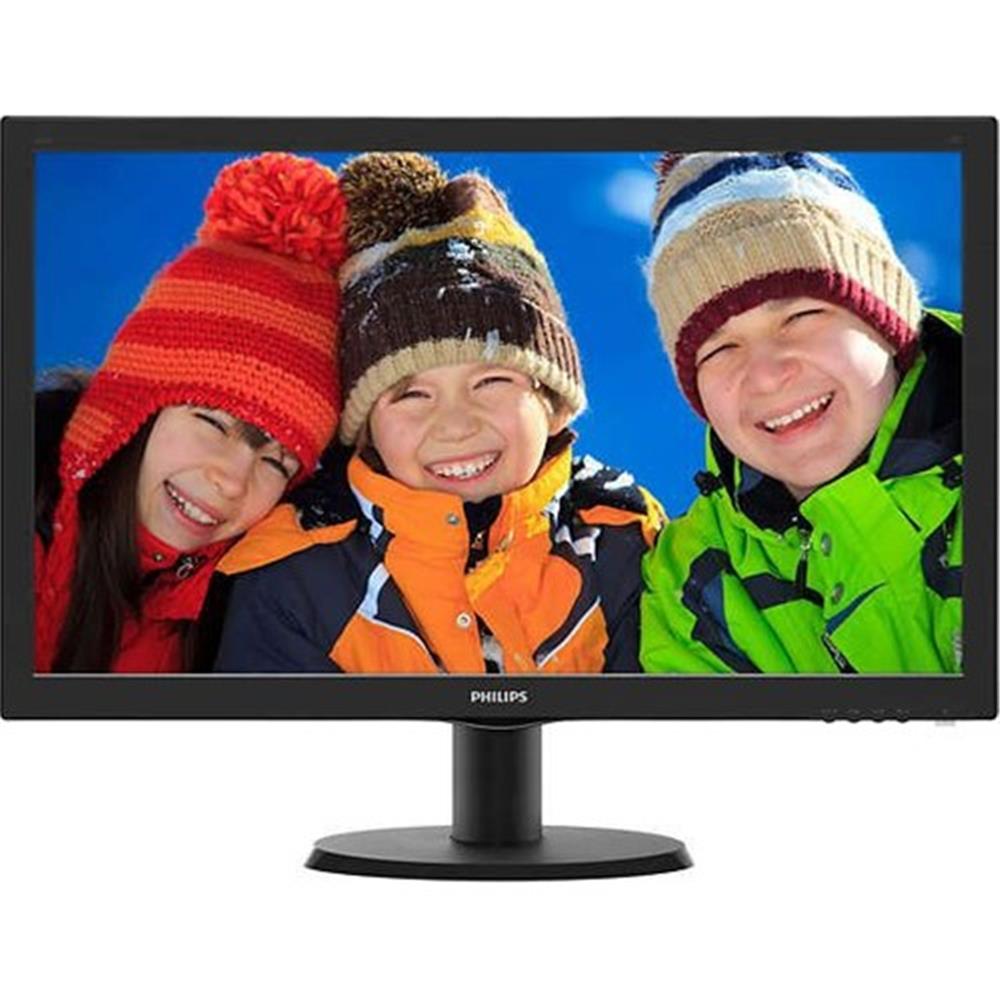 Philips 23.6" 243V5QHABA-00 8ms (Analog+DVI-D+HDMI) FHD MVA Monitör