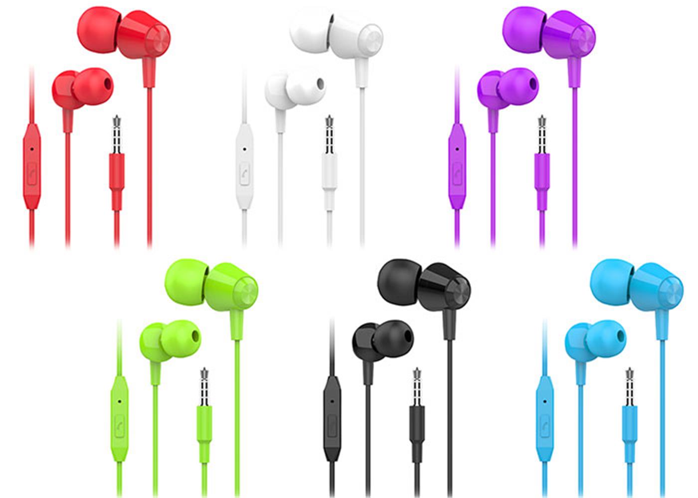 S-link SL-STK10 30lu stand set 8-Beyaz+8-Siyah+5-Krımızı 3-Mor+3-Mav +3-Yeşil Kulak İçi Mikrofonlu 