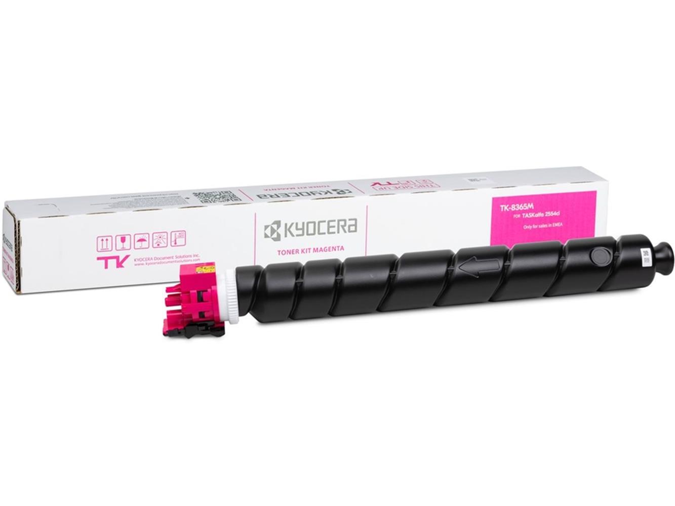 Kyocera TK-8365M Magenta Kırmızı Orjinal Fotokopi Toneri Taskalfa 2554ci 12.000 Sayfa