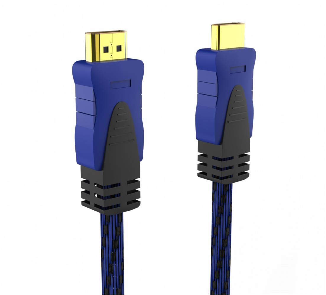 Inca IHH-04 HDMI To HDMI 2.mt 1.4 3D Altın Uçlu Bilisterli (2160P ve 1080P FULL HD) yüzde 100 Bakır 