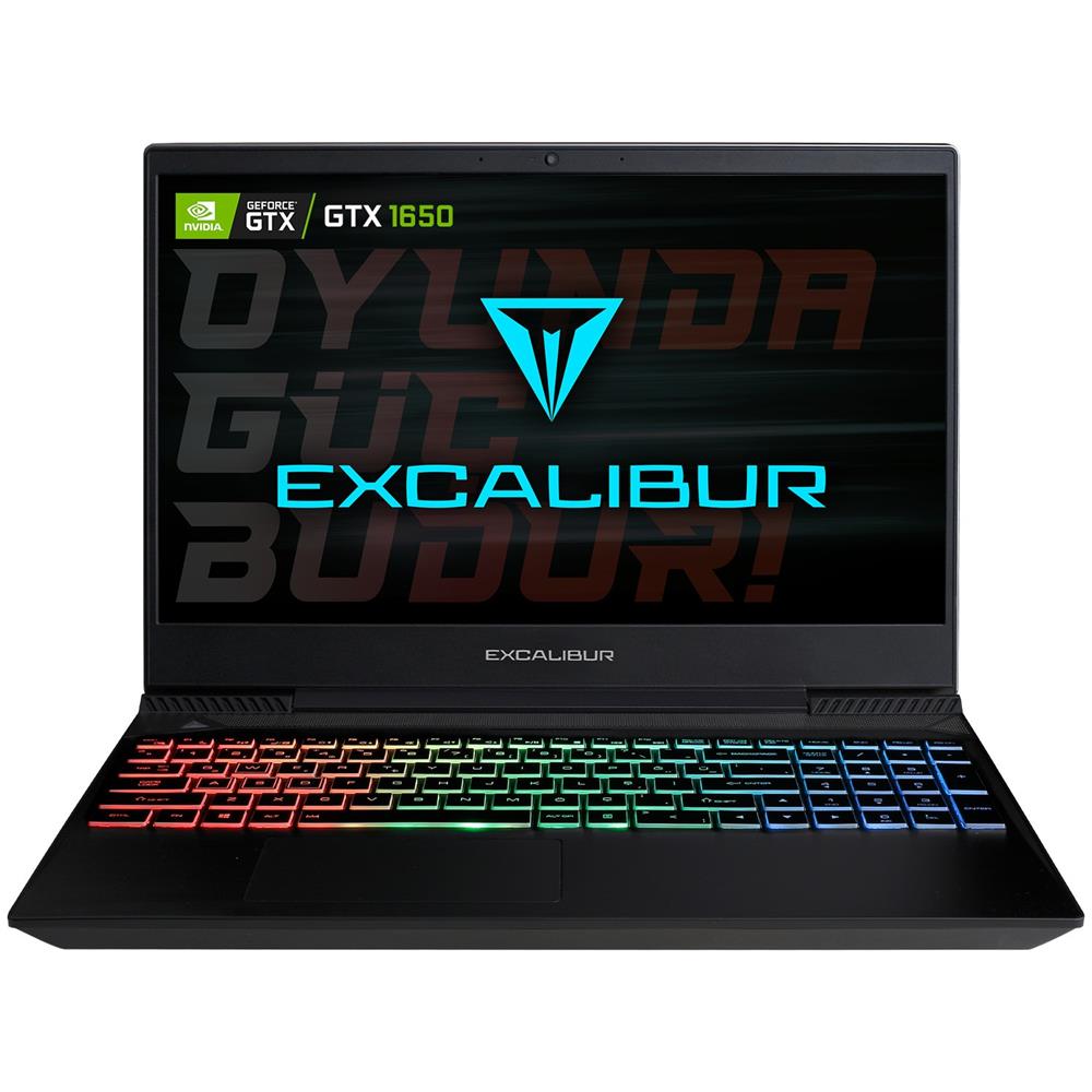 Casper Excalibur G770.1245-8VH0T-B i5 12450H 8GB 500GB SSD GTX1650 W11 Home 15.6" FHD Notebook