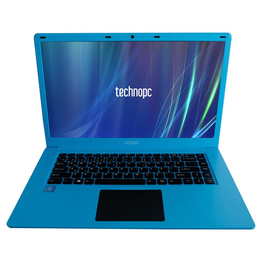 Technopc TI15N33 N3350E 4GB RAM 128GB +240GB SSD Freedos Mavi 15.6