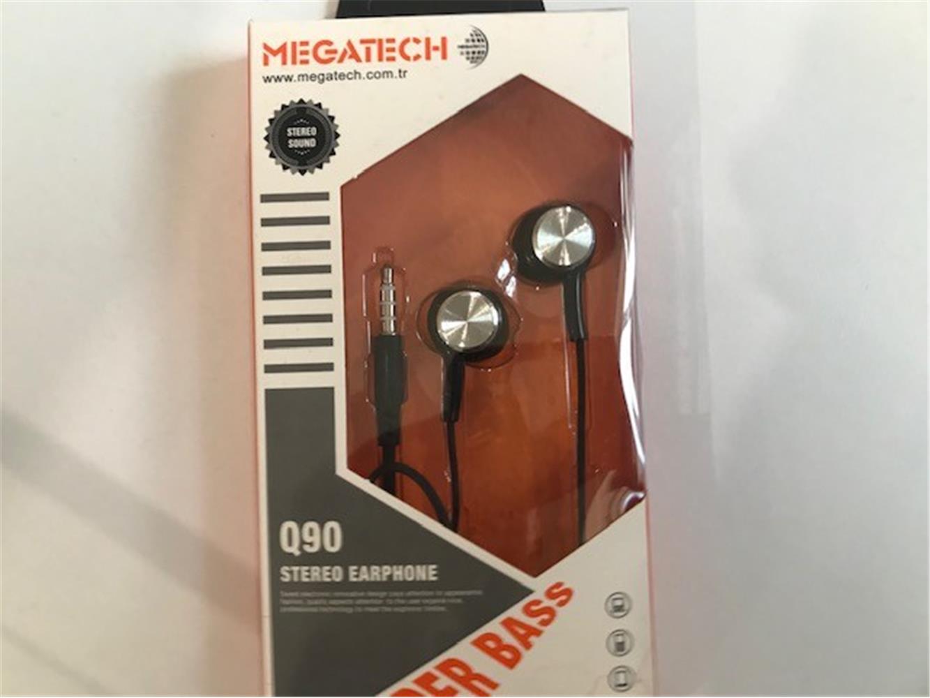 Megatech QG-90 Siyah Mikrofonlu Kulaklık Mıknatıslı 