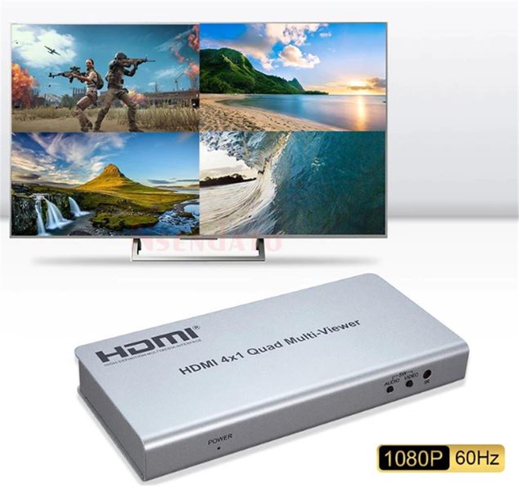 Nova HDMI 4-1 Quad Multi Viewer 4 Giriş 1 Çıkış