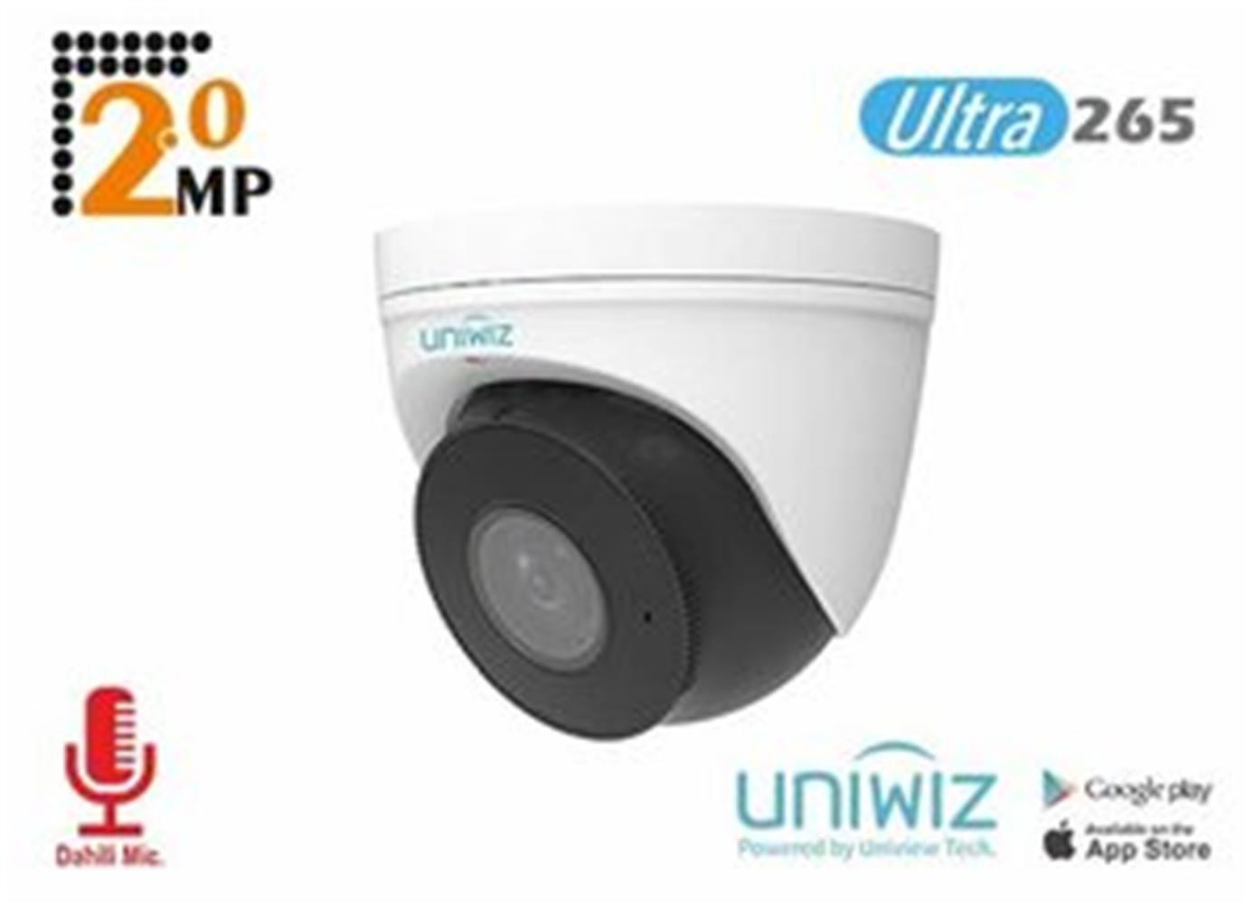 Uniwiz IPC-T312-APKZ 2MP 2.8-12 mm Motorize Lensli Ip Dome Kamera