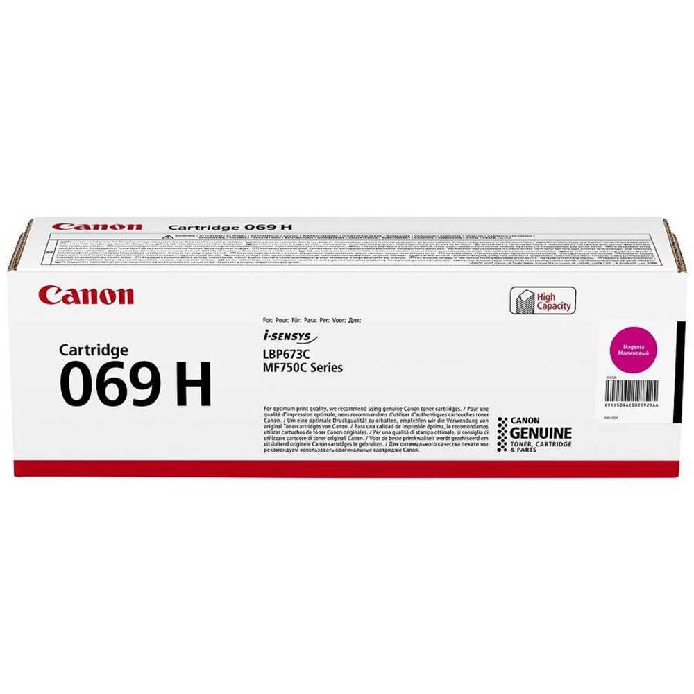 Canon CRG-069H M Yüksek Kapasiteli Magenta Kırmızı Toner MF754-752-673