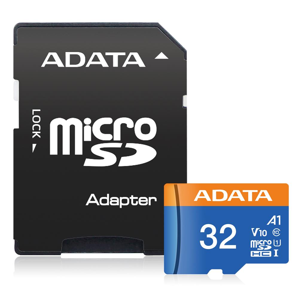 Adata 32GB Premier microSDHC Card with Adapter UHS-I Class10 V10 Hafıza Kartı