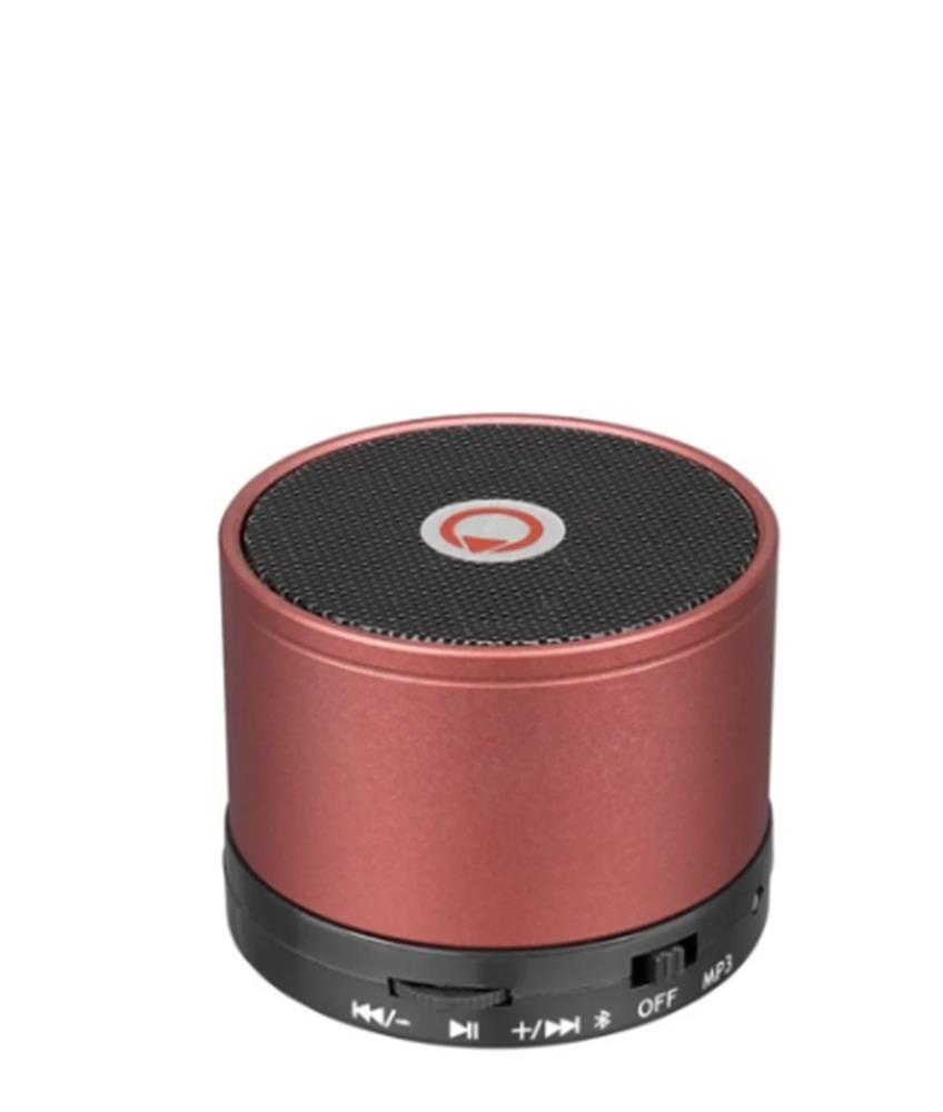 Mikado MD-14BT Şarjlı Kırmızı Tf Kart Destekli Bluetooth Speaker