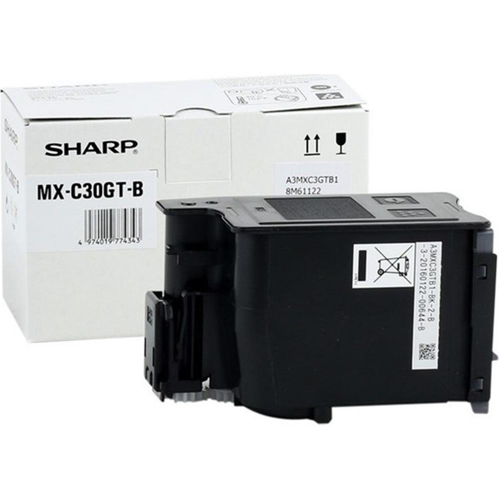 Sharp MX-C30GT-B Black Siyah Orjinal Fotokopi Toneri MX-C250-C300W-C301-303-304 