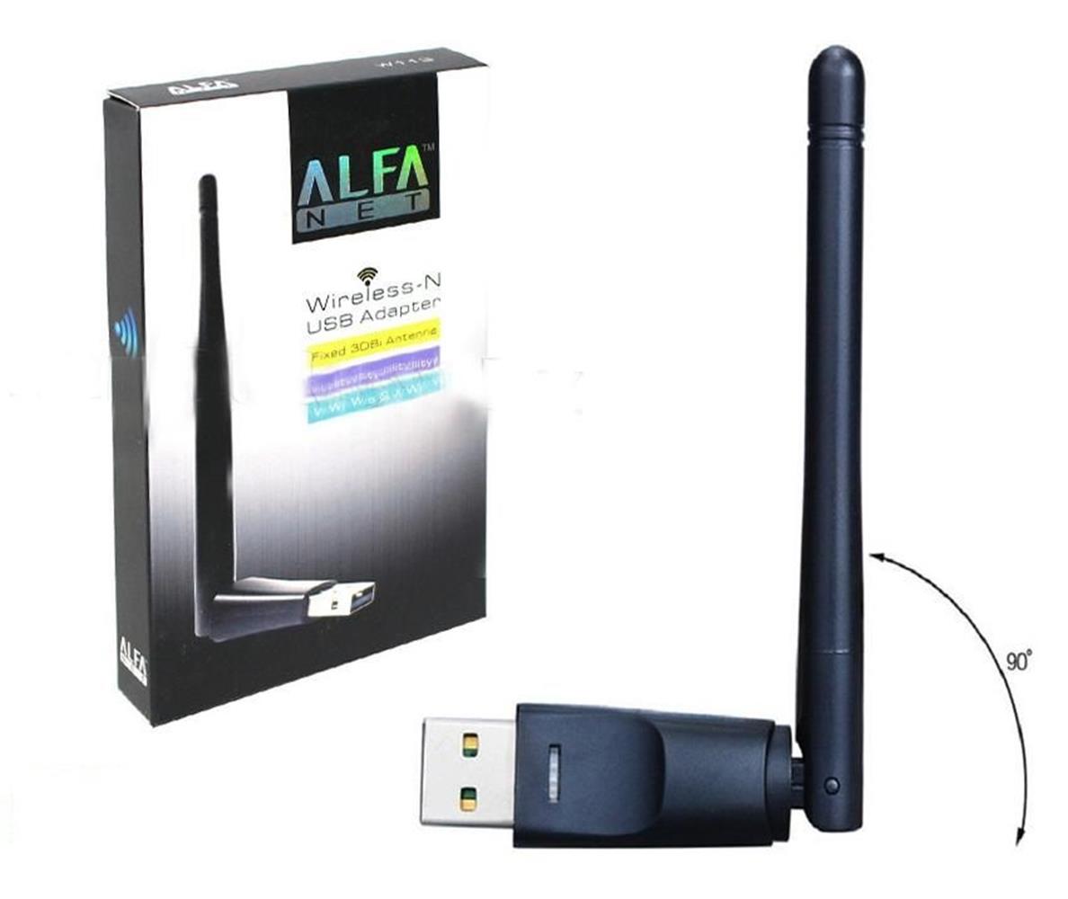 Alfanet W113 Fixed 3Dbı Anten 150 Mbps Kablosuz Usb Adaptör