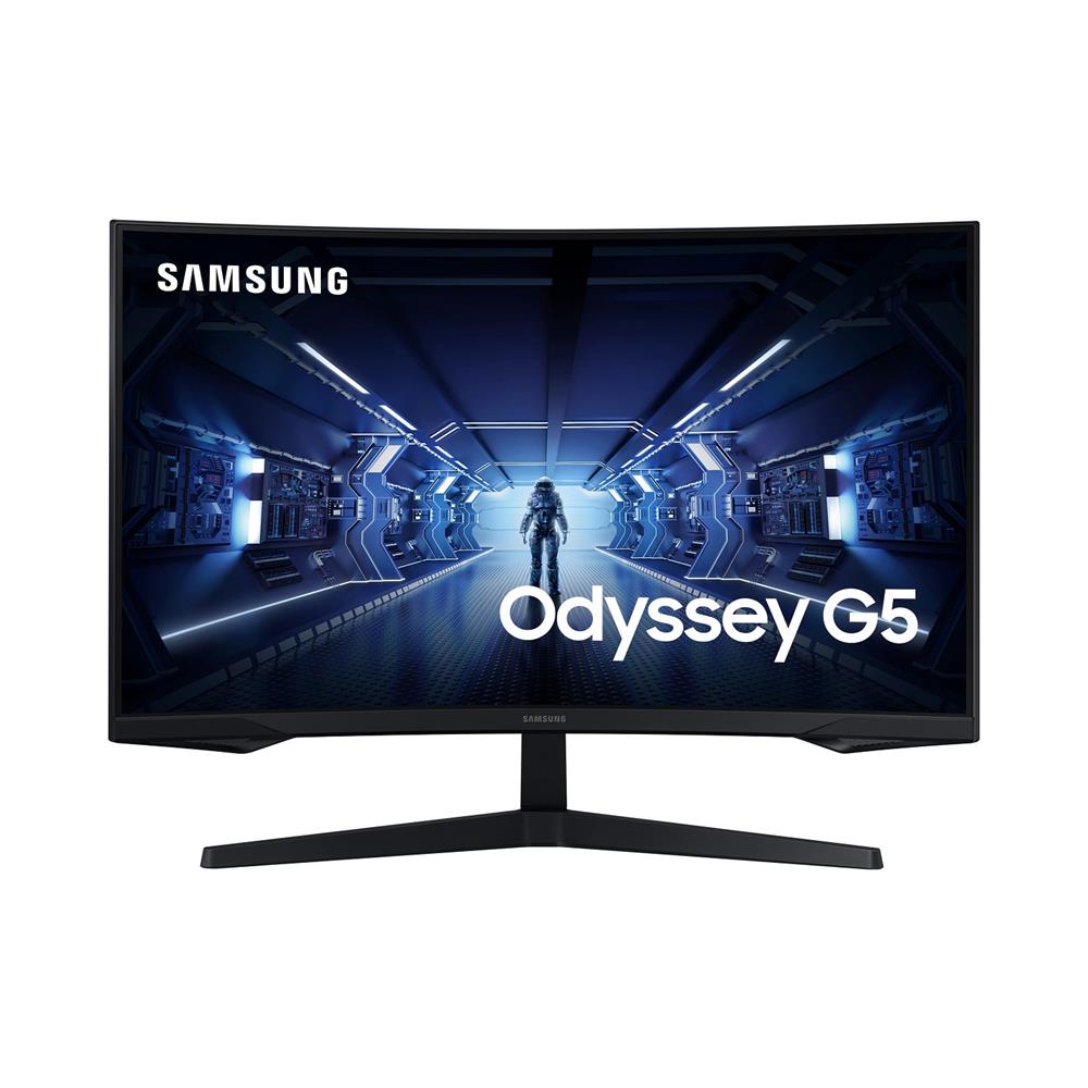 Samsung 27" Odyssey G5 LC27G55TQBUXUF 144Hz 1ms (HDMI+Display) FreeSync 2K Curved LED Monitör