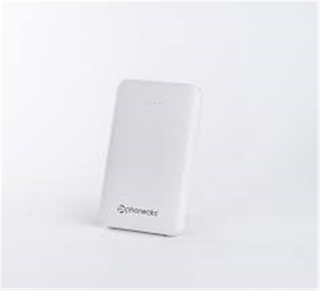 Phoneaks PA-5000 Triple 5.000mAh Beyaz Kendinden Kablolu Powerbank 