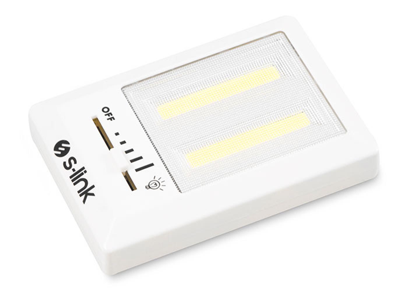 S-link SL-8700 Kademe Ayarlı Led 3-AAA Pilli Gece Lambası