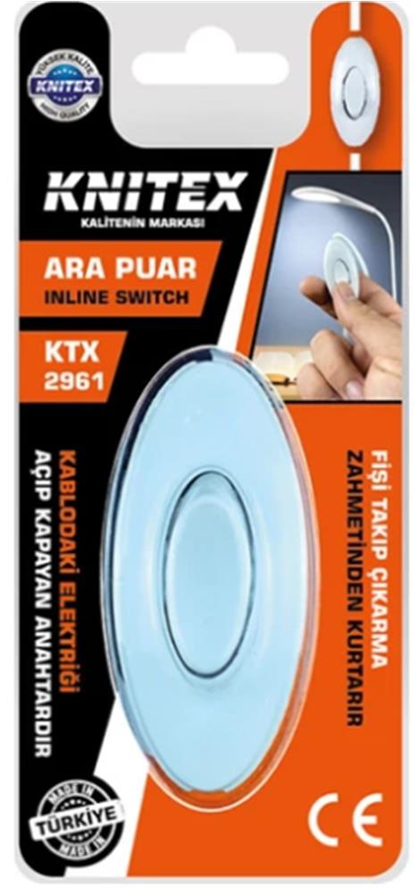 Knitex KTX-2961 Ara Puar 6A 250v Anahtar 