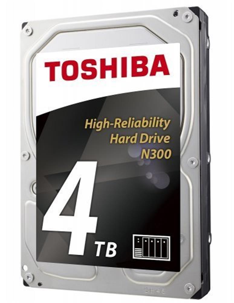 Toshiba 4TB N300 HDWG440UZSVA 7200RPM 128MB SATA3 Kutulu BOX Nas Diski