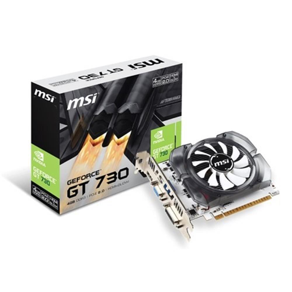 Msi N730K-4GD3-OC GT730K 4GB DDR3 64B DX12 PCIE 2.0 X16 (1XVGA 1XDVI 1XHDMI) Ekran Kartı