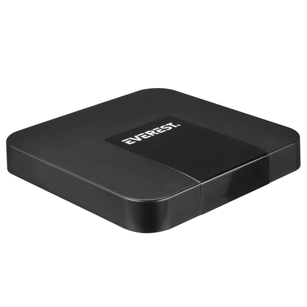 Everest EV-TB30 Amlogic905W Işlemci 2G RAM+16 Dahili H.Wifi+ Quad ARM Cortex-A53 Kum Android TV Box