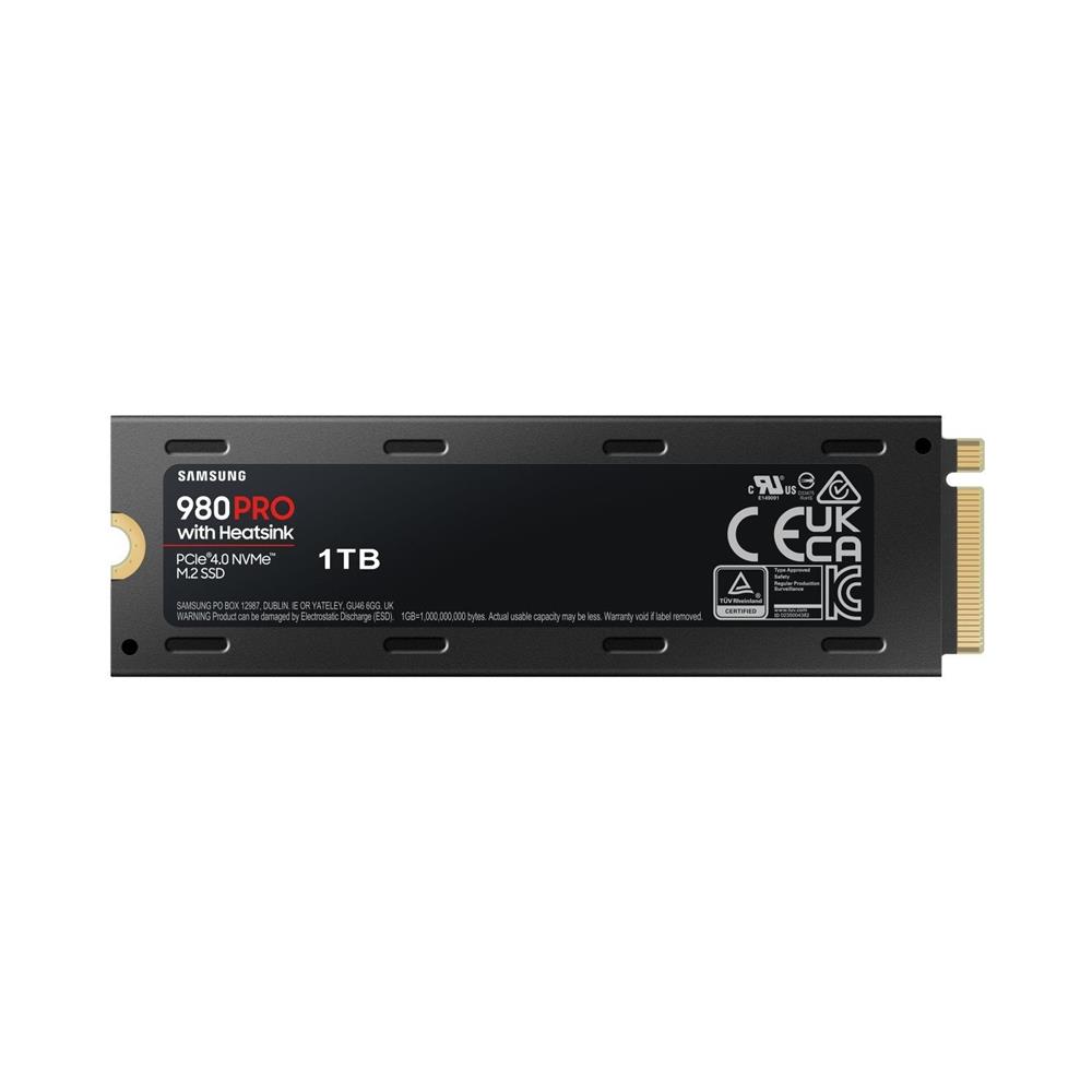 Samsung 1TB 980 Pro PCIe 4.0 x4 NVMe™ 1.3c 7.000MB-5.000MB-sn M.2 (2280) SSD MZ-V8P1T0CW Ssd 