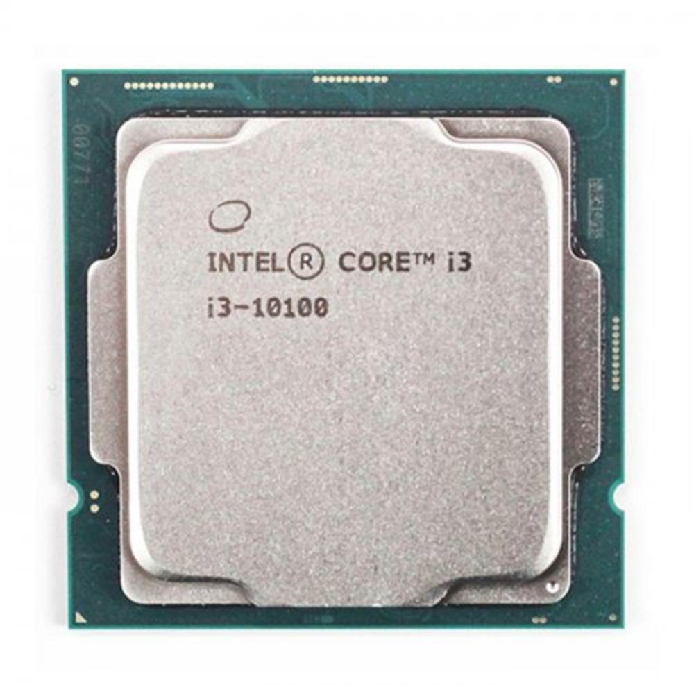 Intel Core i3 10100 TRAY Soket 1200 3.6GHz 6MB Önbellek 4 Çekirdek 14nm İşlemci Kutusuz UHD630 VGA