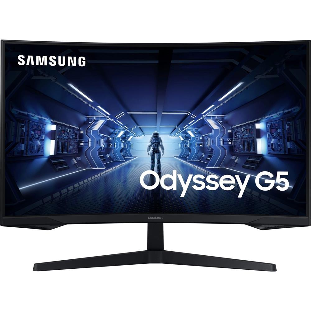 Samsung 32" LC32G55TQBUXUF Odyssey G5 QHD 2K 1ms 144Hz Freesync Kavisl Curved VA Gaming Monitör