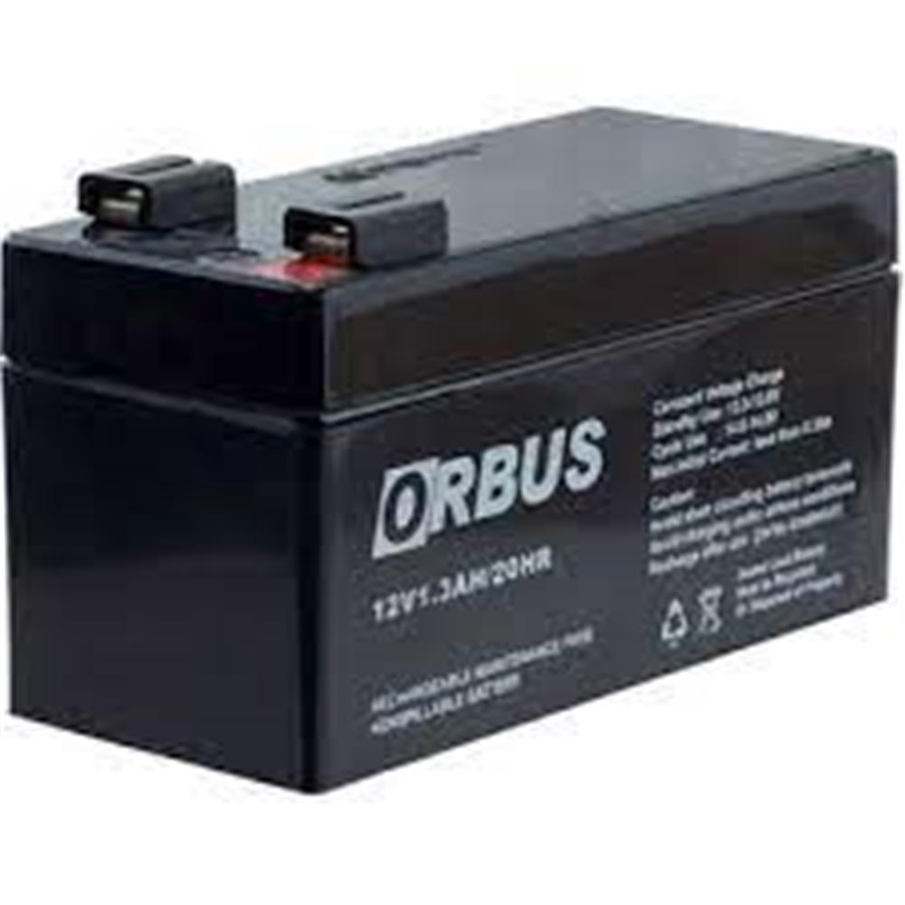 Orbus 12V 1.3AH Bakımsız Kuru Akü