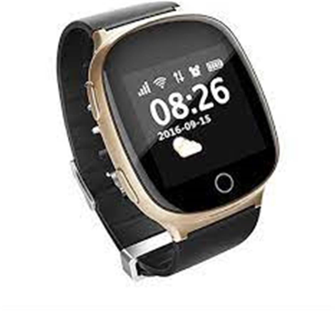 T Smart S3 GPS Senior Watch Gold Akıllı Yetişkin Saati Alzheimer 