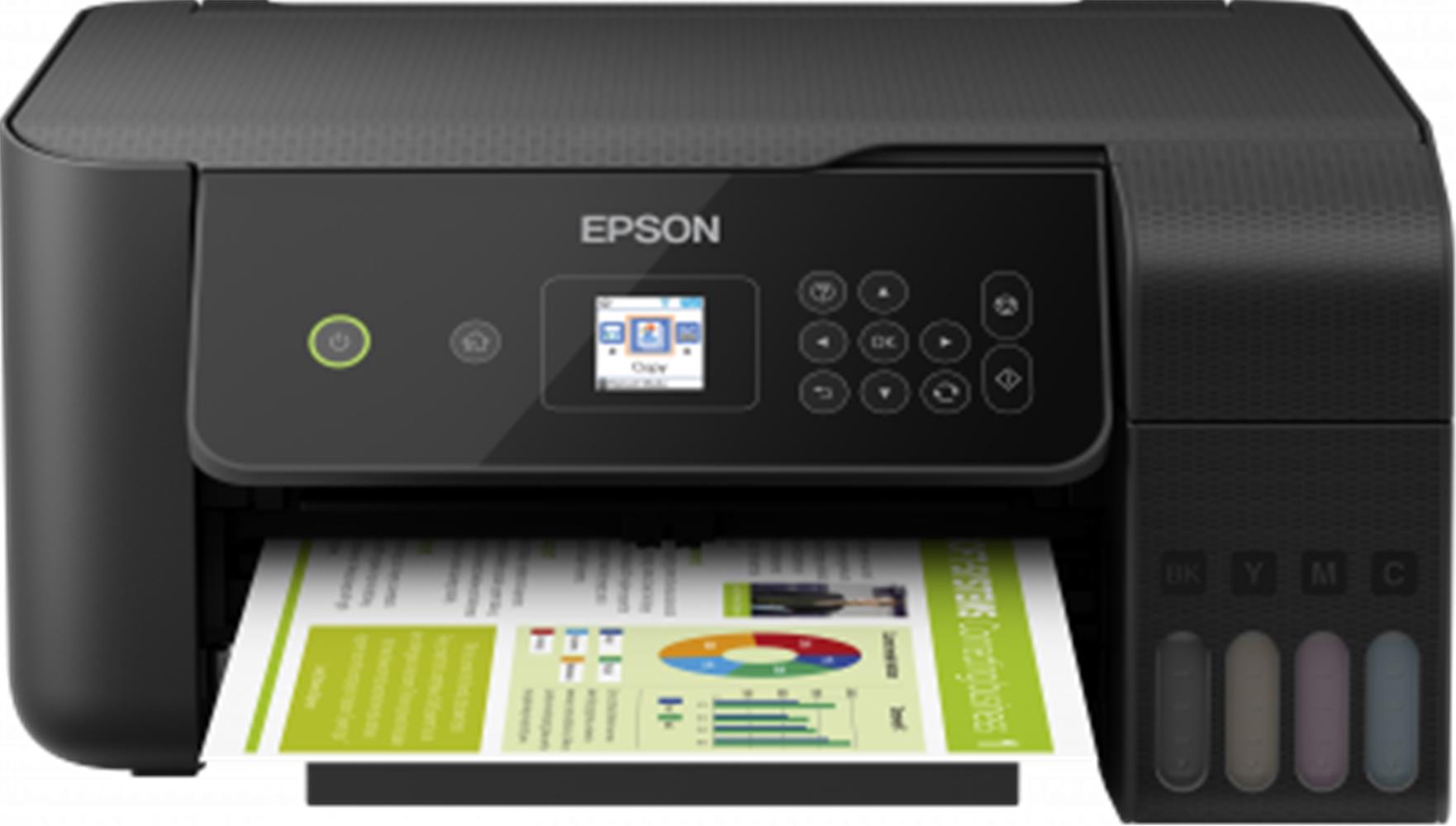 EPSON L3560 MEAF YAZICI-TARAYICI-FOTOKOPI RENKLI MUREKKEP TANKLI YAZICI WI-FI EKRANLI