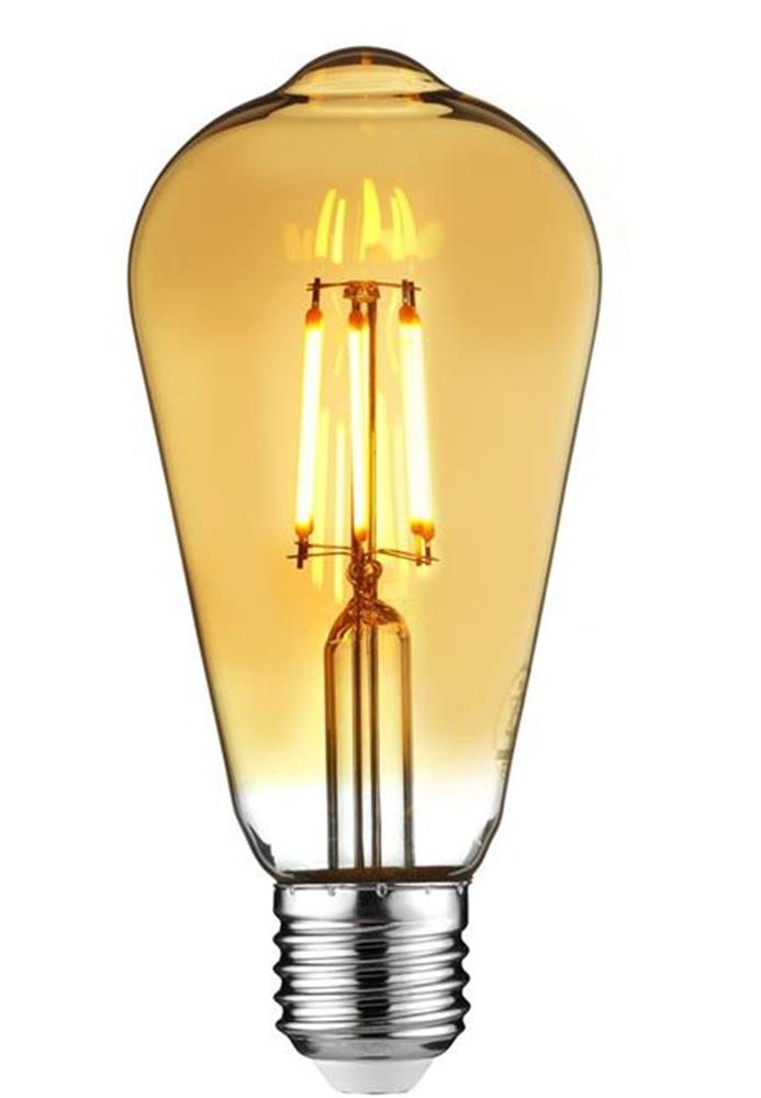 Horoz Vintage-6 Rustıc Globe Led Ampul 6W 2200K Flament