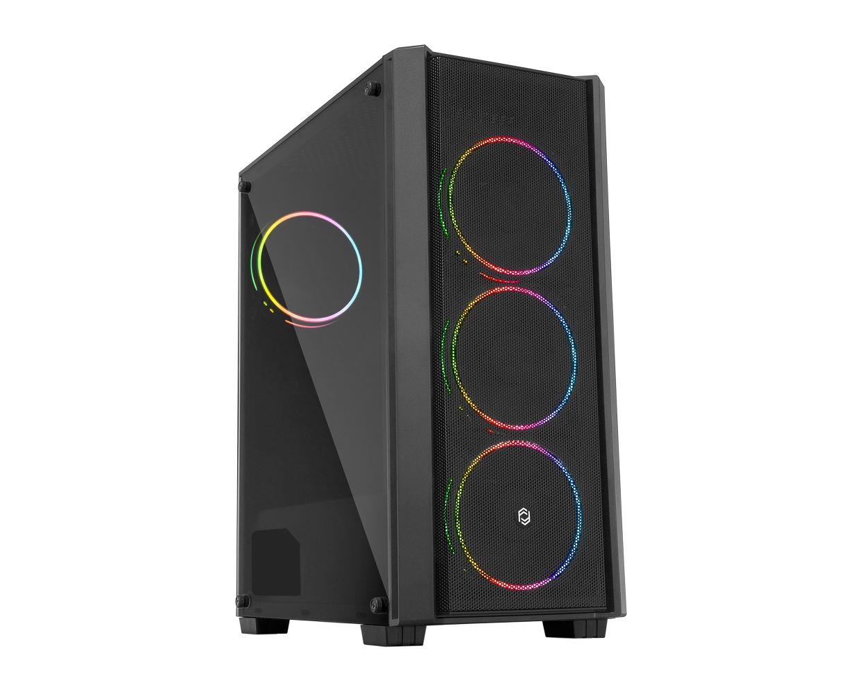 Frisby FC-9420G 600W 80+4X Gaming Mesh Kasa, RGB Fan 