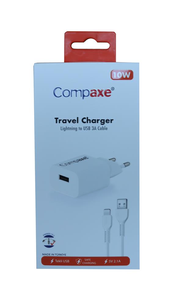 Compaxe CTA-521 5.2.1a 10W Usb Ev Şarj Kafa 