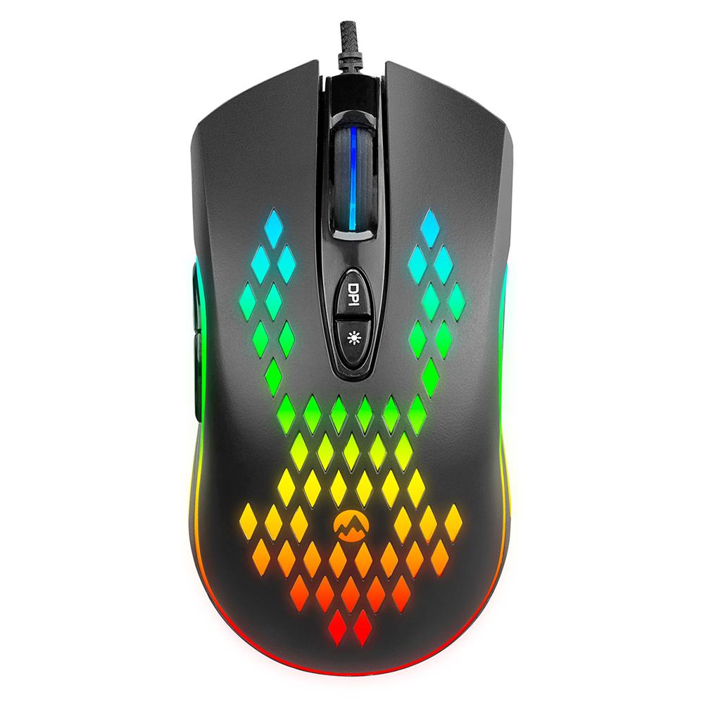 Everest SM-G07 METAFOR Usb Siyah 800-1600-3200-4800-6400 dpi RGB Gaming Mouse