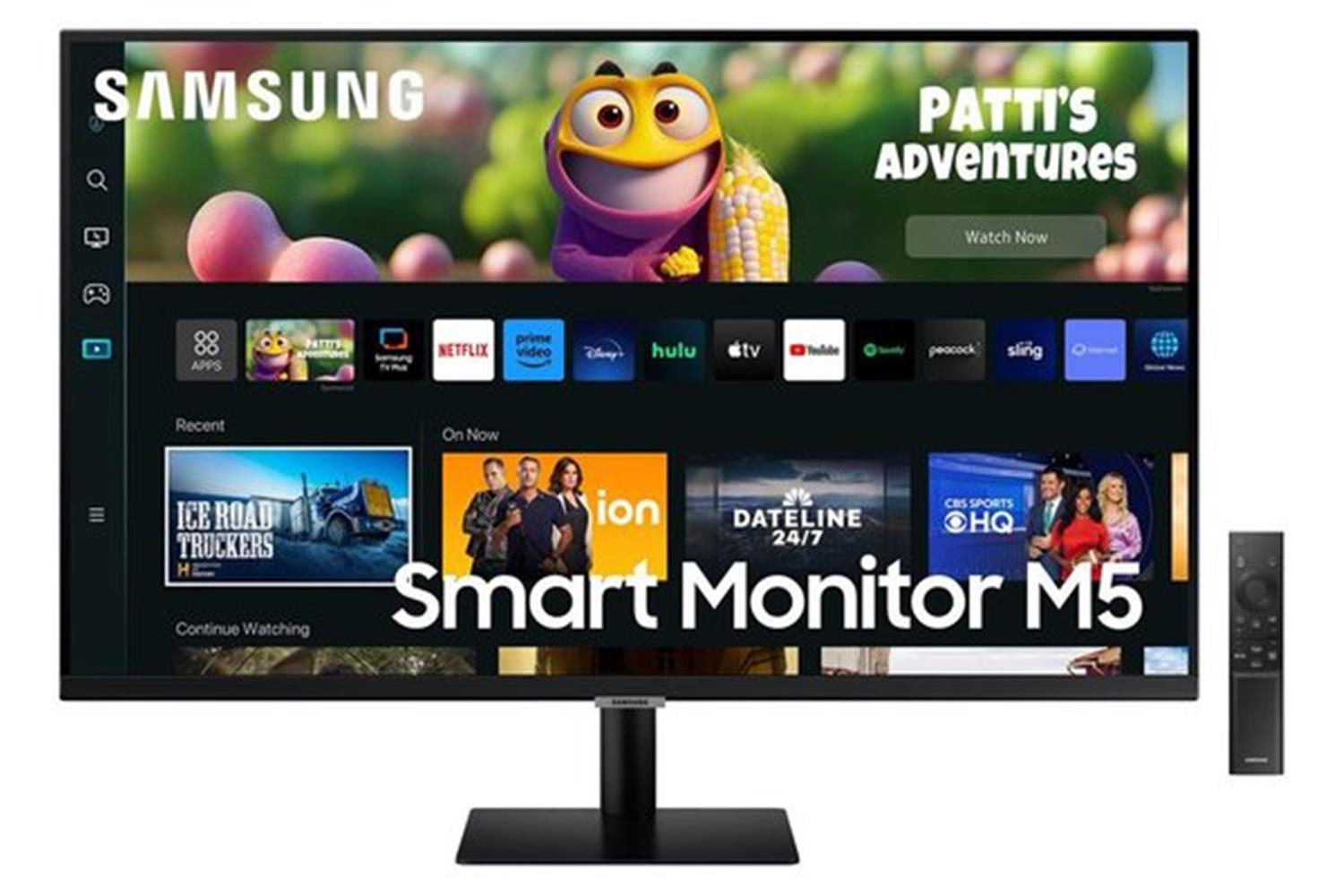 Samsung 32" M5 LS32CM500EUXUF 32 4 ms Full HD Akıllı Smart Monitör

