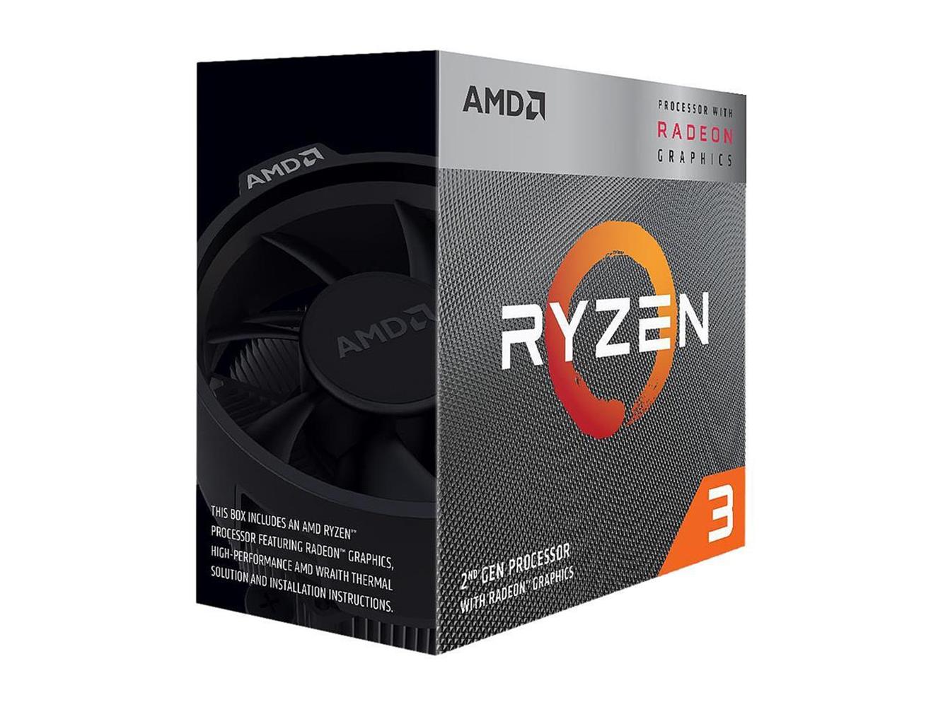 AMD RYZEN 3 4300G 3.8GHZ 4MB AM4 BOX (65W) +RADEON GRAPHICS KUTULU BOX ILEMCI