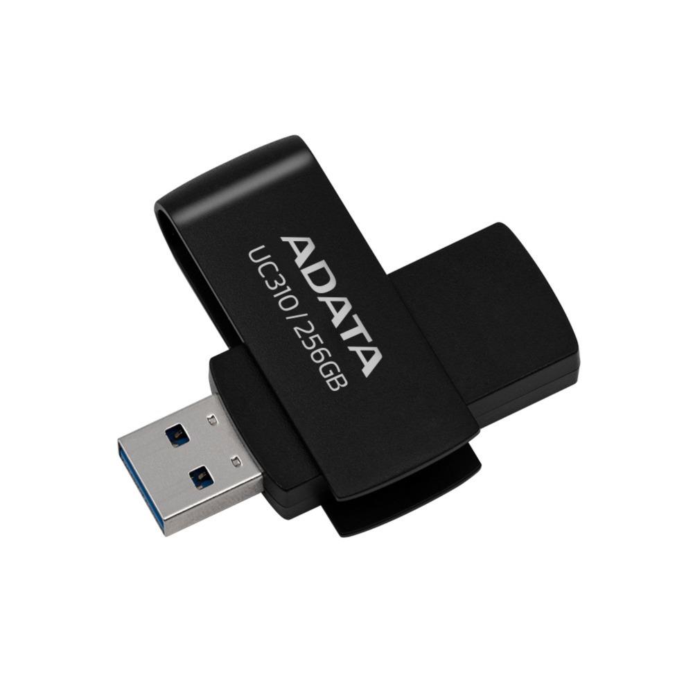 Adata UC310-256GB 256GB USB3.2 Gen1 Black Flash Bellek