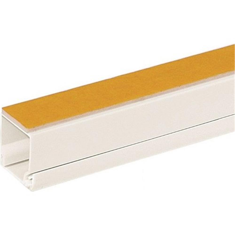 Balık Sırtı Yapışkanlı Kablo Kanalı PVC 50x14 mm - 2 Metre