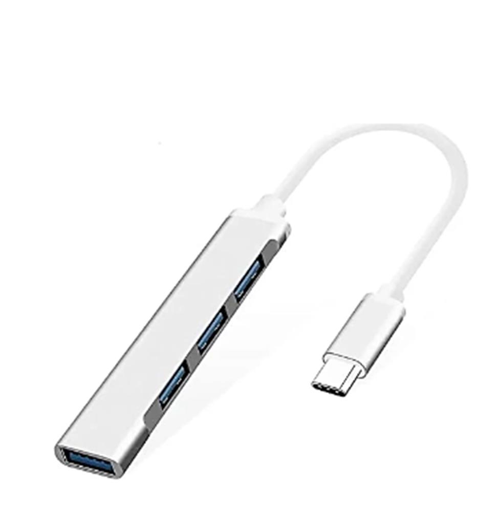 Inca IUSB-04T  Type-C Grişli 4Port Usb Hub