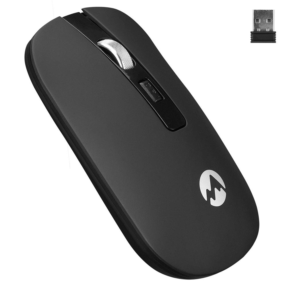 Everest SM-W71 1600 Dpı 2.4Ghz Siyah 4D Şarjlı Kablosuz Mouse