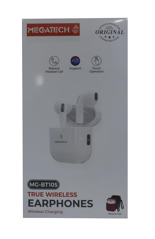 Megatech Mg-Bt105 True Earphones Bluetooth Kablosuz Kulaklık 