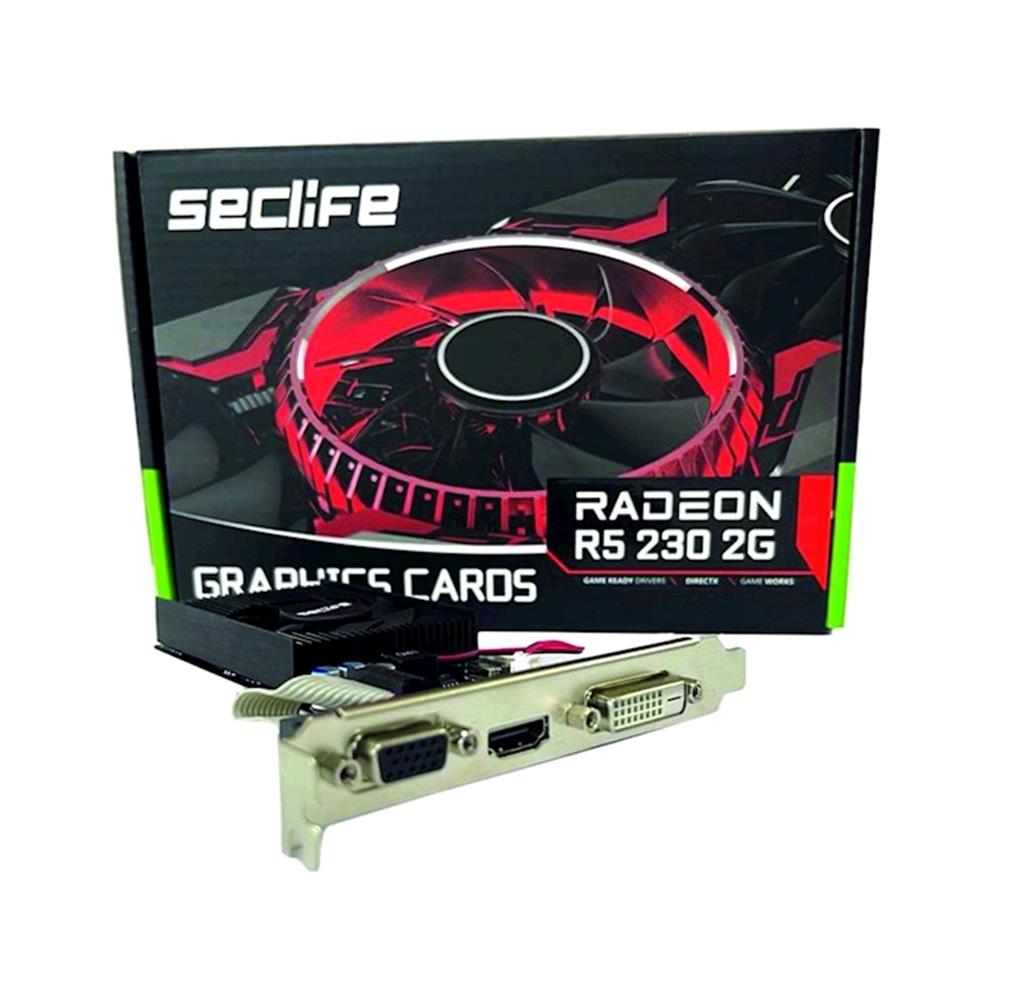 Seclife Radeon R5 230 2GB DDR3 64Bit DVI HDMI VGA Ekran Kartı