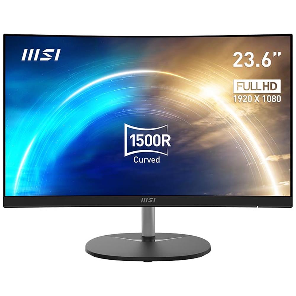 Msi 23.6" Pro MP241CA 1ms 75Hz Adaptive-Sync VA HDMI DP Curved Full HD Monitör