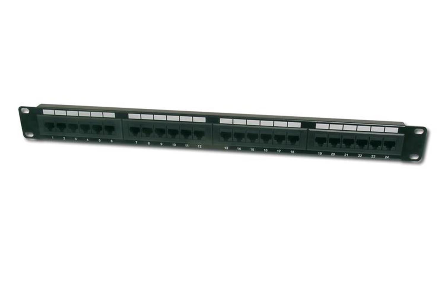 Digitus DN-91411-1 24 PORT CAT6 UTP PATCH PANEL