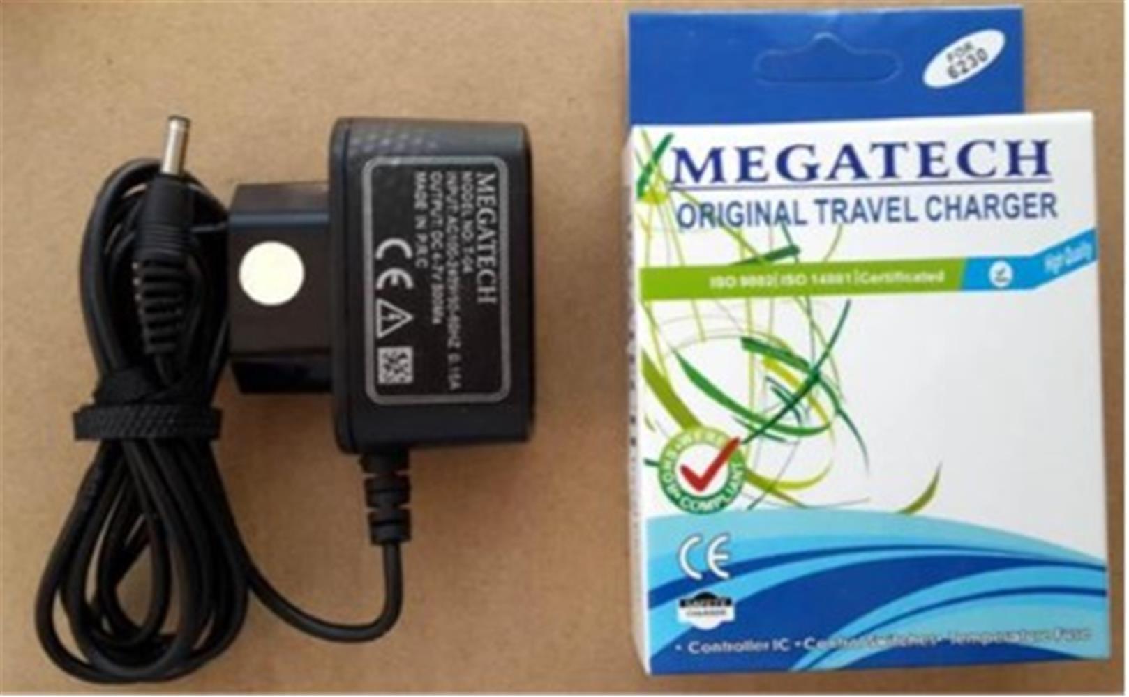 Megatech MT-302  5.0V 890Ma Travel Şarj Aleti (N70 İnce Nokia Uçlu)