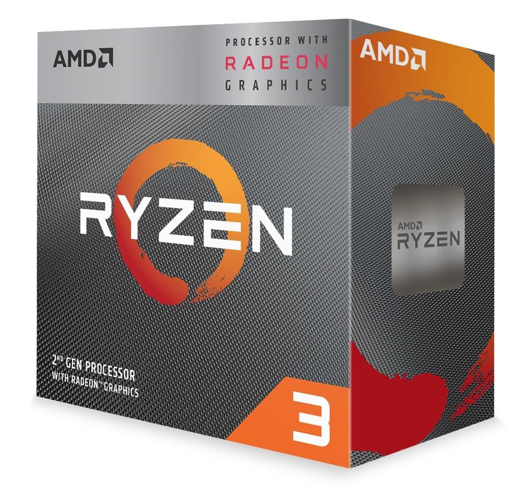 AMD Ryzen 3 3200G 3.60GHz 6MB Soket AM4 Fanlı Box Kutulu İşlemci